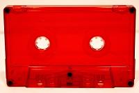 C-46 Red Transparent HiFi Ferro Type 1 Audio Cassette C-46 Red Transparent HiFi Ferro Type 1 Audio Cassette