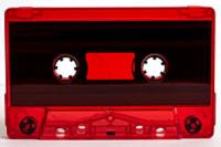 C-25 Red Tint Sonic Hifi Ferro Type 1 Audio Cassette   C-25 Red Tint Sonic Hifi Ferro Type 1 Audio Cassette