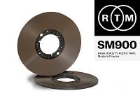RTM SM900 1/4" x 2500 Feet Audio Tape on NAB Hub +9 RTM SM900 1/4" x 2500 Feet Audio Tape on NAB Hub +9