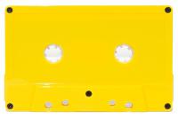 C-26 Opaque Yellow Windowless HiFi Ferro Type 1 Audio Cassettes C-26 Opaque Yellow Windowless HiFi Ferro Type 1 Audio Cassettes