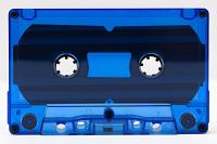 C-30 Blue Tinted China Type I Audio cassette