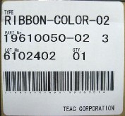 Teac Ribbon (Color)