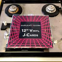 12 Inch J-Card for Vinyl Records, 4/4 12 Inch J-Card for Vinyl Records, 4/4