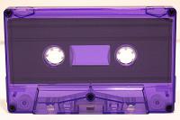 C-80 Violet Tinted BASF ECP Type I Audio Cassettes C-80 Violet Tinted BASF ECP Type I Audio Cassettes