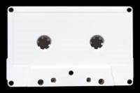 C36 White Windowless Hifi Type 1 Audio Cassette  C36 White Windowless Hifi Type 1 Audio Cassette