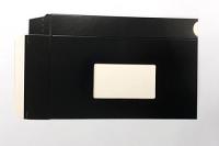 Black Bottom Load VHS Sleeve With Window Black Bottom Load VHS Sleeve With Window