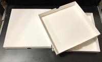 7.5 inch x 1 Inch White Cardboard Box 7.5 inch x 1 Inch White Cardboard Box