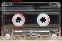 C-16 Transparent Cassettes with Superferro Music-Grade Audio Tape C-16 Transparent Cassettes with Superferro Music-Grade Audio Tape