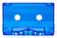 C-22 Blue Transparent Sonic Fox/RTM Type I Audio cassette C-22 Blue Transparent Sonic Fox/RTM Type I Audio cassette