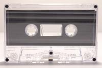 C-30 Clear Grey liner China Type I Audio cassette