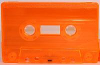 C-46 Fluorescent Orange HiFi tape Audio Cassettes C-46 Fluorescent Orange HiFi tape Audio Cassettes