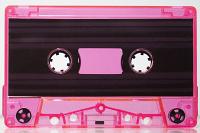 C-39 Florescent Pink China Type I Audio cassette C-39 Florescent Pink China Type I Audio cassette