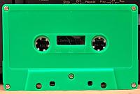 C-29 Green Audio Cassettes With Vintage Music Grade Tape