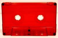 C-46 Red Tint cosmetic damage RTM Type I Audio cassette C-46 Red Tint cosmetic damage RTM Type I Audio cassette