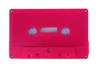 C-31 Rubine Red Shell China Type I Audio cassette C-31 Rubine Red Shell China Type I Audio cassette