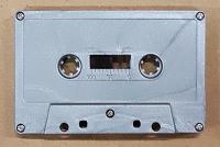 C-38 TONR Silver (Tabs-out) loaded with chrome tape C-38 TONR Silver (Tabs-out) loaded with chrome tape