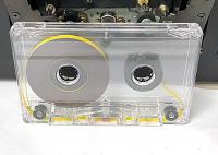 C-58 Transparent Audio Cassettes with Vintage Super Ferro Music-Grade Audio Tape C-58 Transparent Audio Cassettes with Vintage Super Ferro Music-Grade Audio Tape