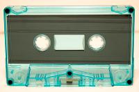 C-13 Turquoise Tint China Type I Audio cassette