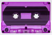 C-28 Purple Tint shell China Type I Audio cassette