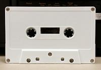 C-36 White Cassettes with Hi-Fi music grade audio tape C-36 White Cassettes with Hi-Fi music grade audio tape
