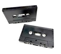C-11 Chrome Tape in Black Type 1 Cassette Shells C-11 Chrome Tape in Black Type 1 Cassette Shells