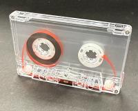 C-18 Music-Grade Transparent Audio Cassettes C-18 Music-Grade Transparent Audio Cassettes