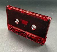 C-22 Chrome Tape in Red Tint Shell C-22 Chrome Tape in Red Tint Shell