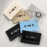 Mixed Color C-30 to C-40 Audio Cassettes, Tabs Out