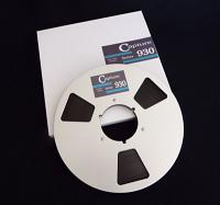 Capture 930 Reel to Reel Audio Tape, 1/2" x 3600 Feet on Metal Reel Capture 930 Reel to Reel Audio Tape, 1/2" x 3600 Feet on Metal Reel