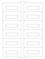 Printed SQUARE BOTTOM CORNERS Audio Cassette Labels, Full Bleed, 12 Up Printed SQUARE BOTTOM CORNERS Audio Cassette Labels, Full Bleed, 12 Up