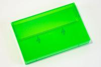 Fluorescent Green Norelco Case for Audio Cassettes, Square Corners Fluorescent Green Norelco Case for Audio Cassettes, Square Corners