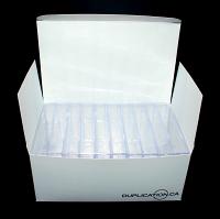 Heavy Duty Clear Cassette Cases with square corners (10 pack) Heavy Duty Clear Cassette Cases with square corners (10 pack)