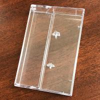 Premium Vintage-Style Clear Cassette Cases with Square Corners CB-027 Premium Vintage-Style Clear Cassette Cases with Square Corners CB-027