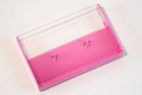 Pink Cassette Box, Round Corners Pink Cassette Box, Round Corners