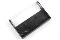 Clear/Black Marble Cassette Cases with square corners Clear/Black Marble Cassette Cases with square corners