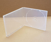 Super Clear CD Poly Box, 5.4 inch, No Sleeve, Flat Spine, 10mm PP10NS  Super Clear CD Poly Box, 5.4 inch, No Sleeve, Flat Spine, 10mm PP10NS