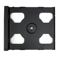 2-CD Black Tray NO Logo