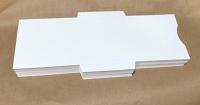 3 Panel White Jacket, flat not glued, 100 pieces 3 Panel White Jacket, flat not glued, 100 pieces