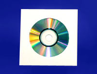 Matte White Cardboard CD Jacket with Diecut Hole Matte White Cardboard CD Jacket with Diecut Hole