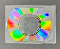 Business card CD-R, Shiny Silver, Hockey Rink Style With Sleeve Business card CD-R, Shiny Silver, Hockey Rink Style With Sleeve