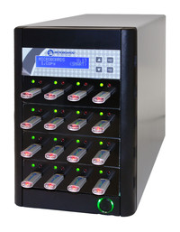 15-slot USB flash duplication tower, copy USB flash drives with a click of a button!  15-slot USB flash duplication tower, copy USB flash drives with a click of a button!