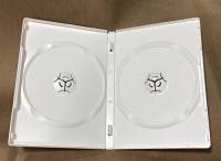 White 2 Disc DVD Case 14mm Spine White 2 Disc DVD Case 14mm Spine
