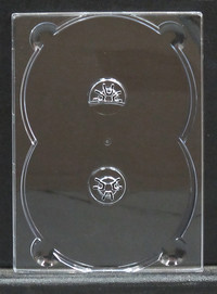 Double DVD Digi Tray for gluing onto board Double DVD Digi Tray for gluing onto board