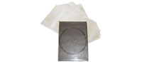 Resealable cellophane bag for slim DVD cases 100pk
