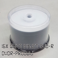 16X 4.7 GB DVD-R White Inkjet 50pk (Ritek) 16X 4.7 GB DVD-R White Inkjet 50pk (Ritek)