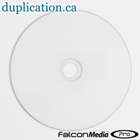 Falcon DVD-R 8X White Thermal Hub Printable