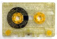 C-42 Gold Glitter Audio Cassettes C-42 Gold Glitter Audio Cassettes