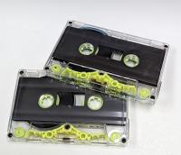 C-85 Green Wasabi Bridge (Tabs-Out) with Grey Liners loaded with high quality chrome tape.  C-85 Green Wasabi Bridge (Tabs-Out) with Grey Liners loaded with high quality chrome tape.