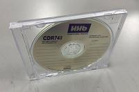 HHB CDR74 Silver 74 Minute CD-Rs in Jewel Cases (No Print)