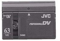 JVC Professional DV 63 Minute Metal Evaporated Mini-DV - Lot of 3 BRAND NEW JVC Professional DV 63 Minute Metal Evaporated Mini-DV - Lot of 3 BRAND NEW